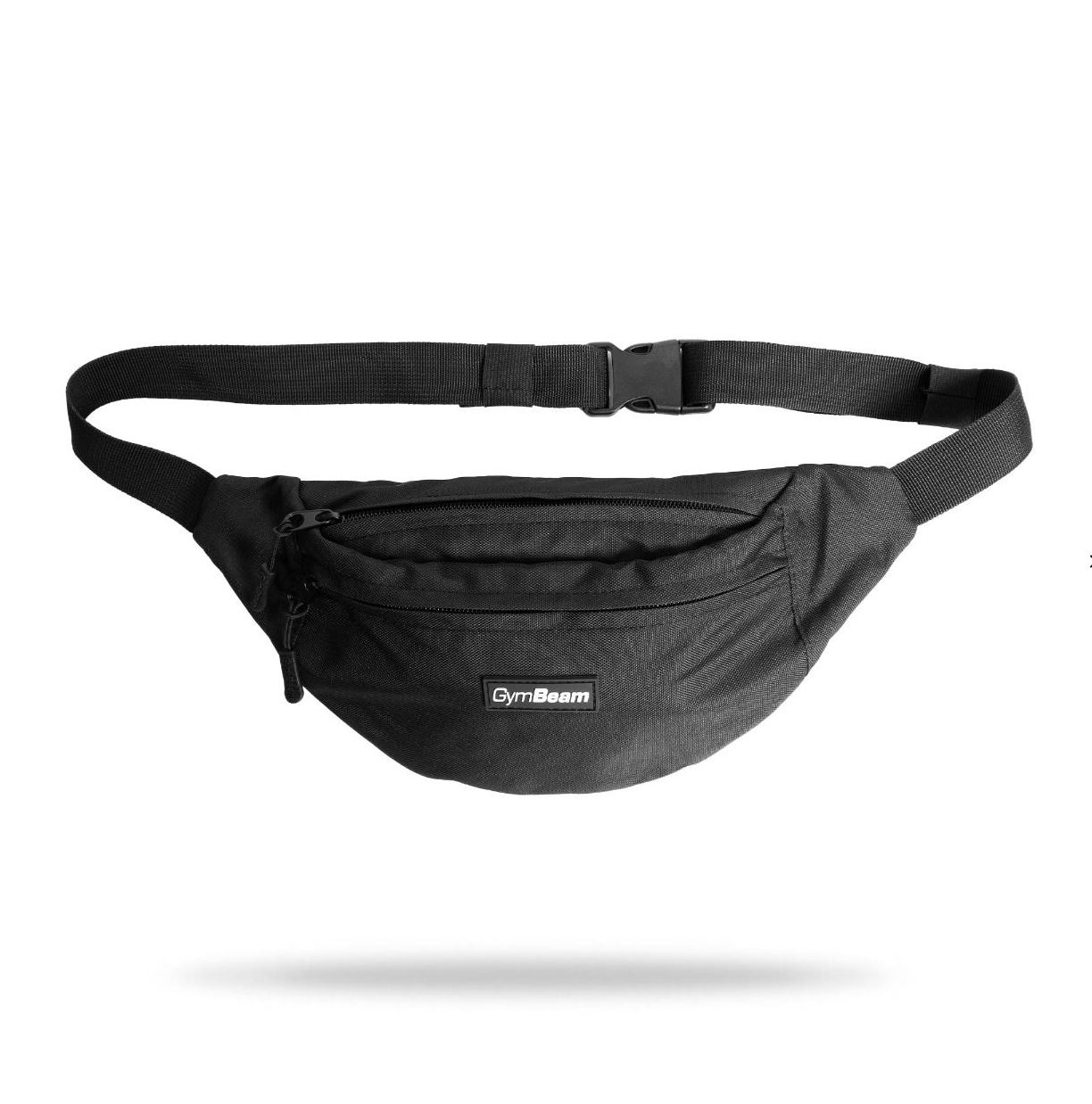GymBeam Bauchtasche Fanny Pack Urban Gürteltasche mit Reißverschluss schwarz
