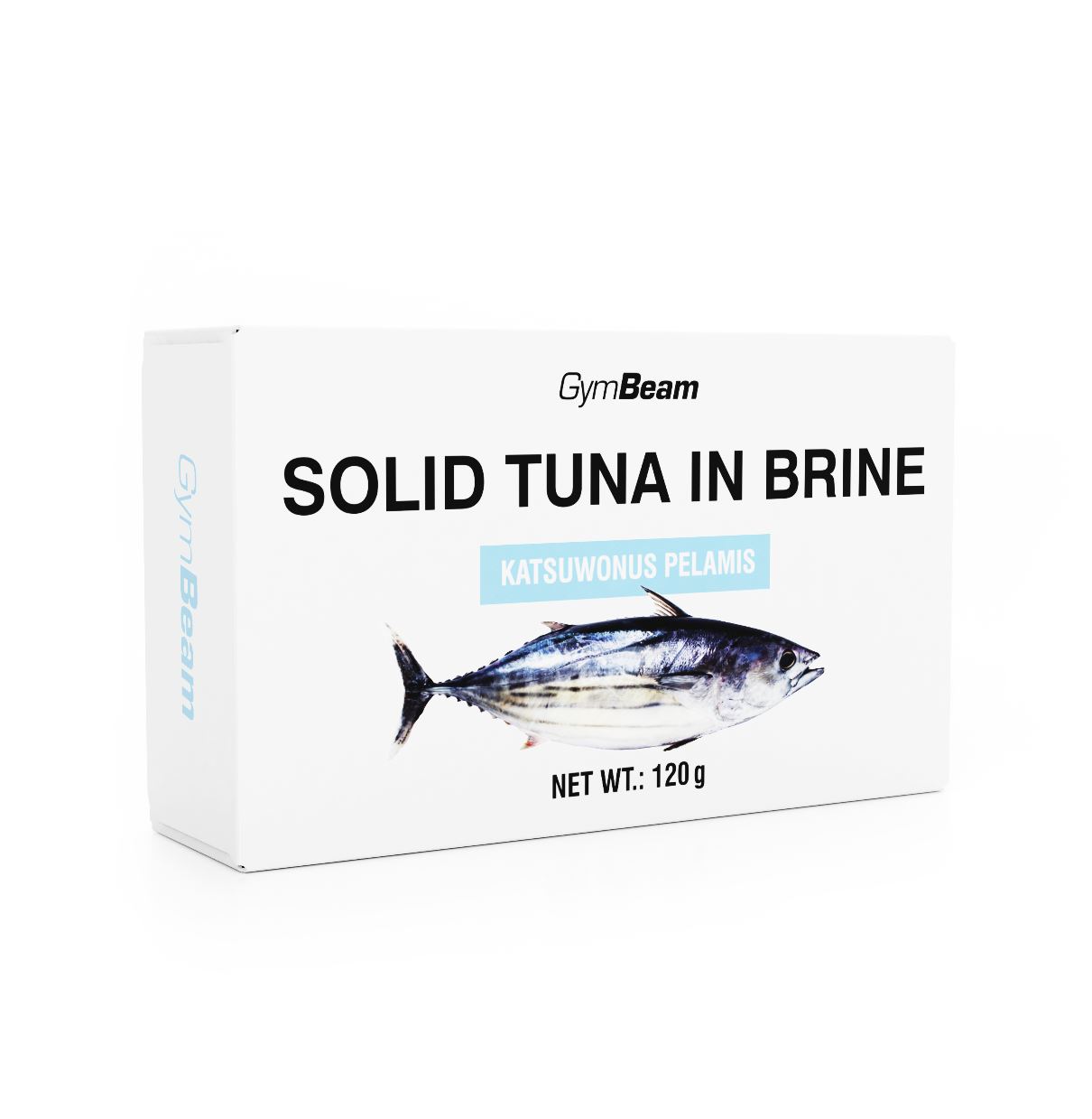 GymBeam Thunfisch in Salzlake Proteinreicher Fisch aus Portugal 120 g