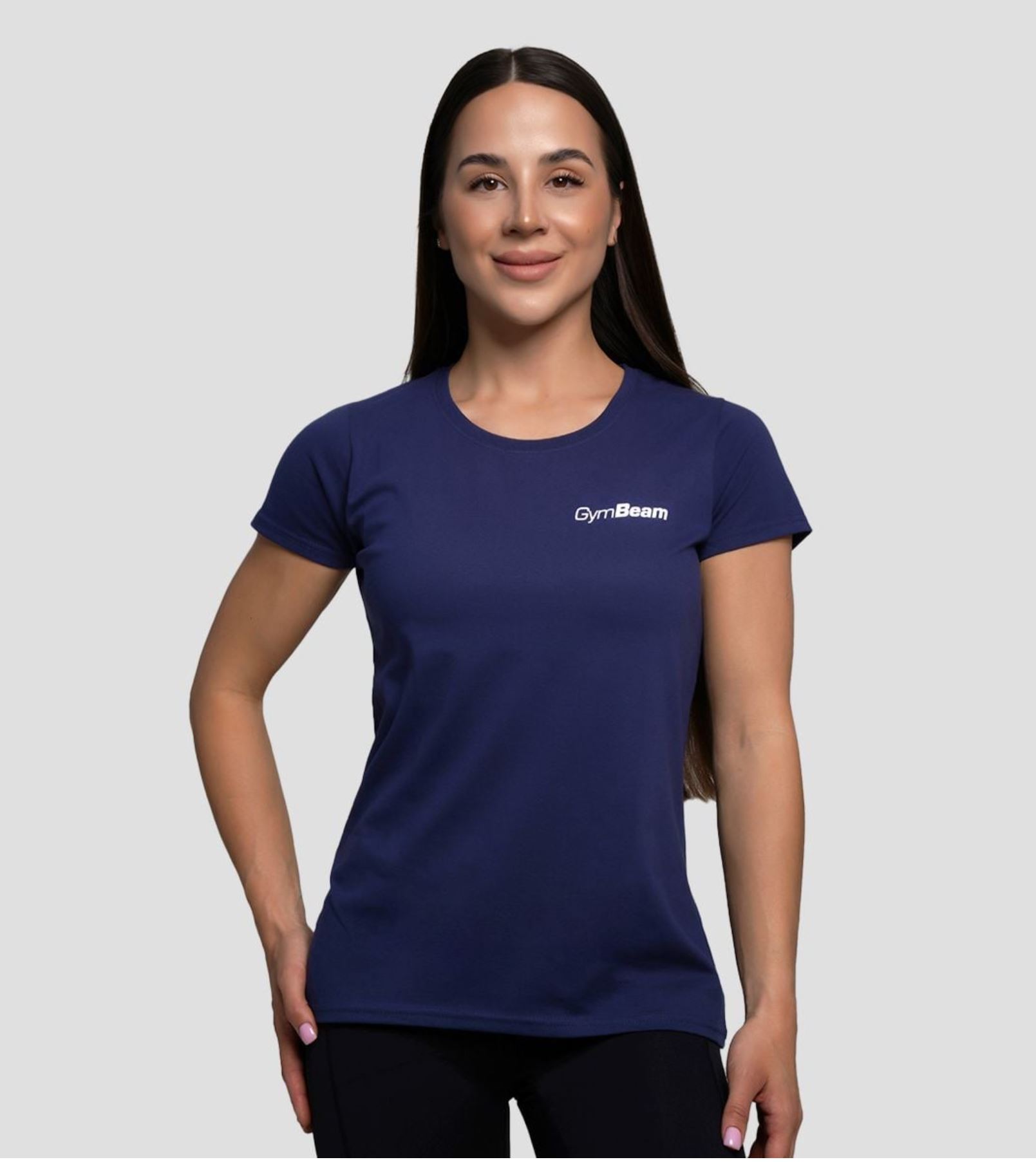 GymBeam Basic T-Shirt atmungsaktiv für Frauen aus 100% Baumwolle