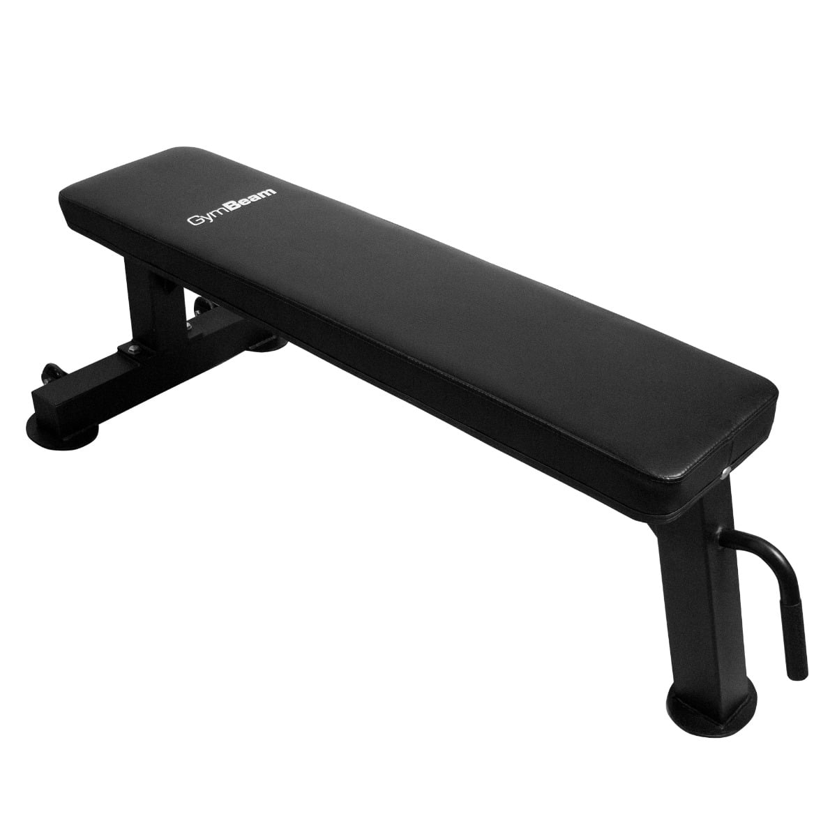GymBeam Flachbank 120 cm Sitzlänge Trainingsbank Belastbar bis 454 kg