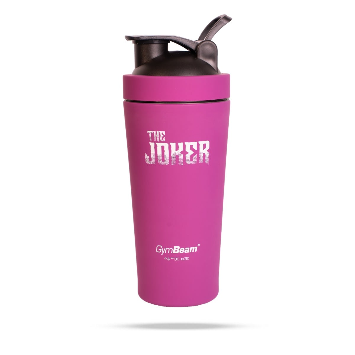 GymBeam Shaker The Joker™ Original Gamingshaker mit Skala pink sanfte Oberfläche 750 ml