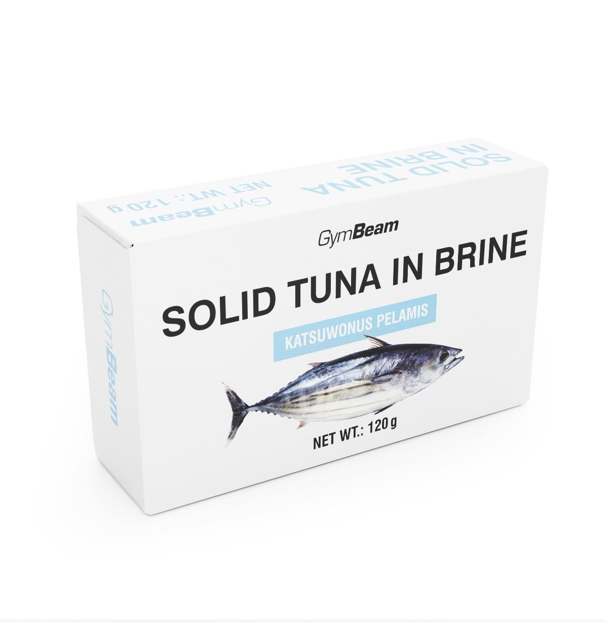 GymBeam Thunfisch in Salzlake Proteinreicher Fisch aus Portugal 120 g