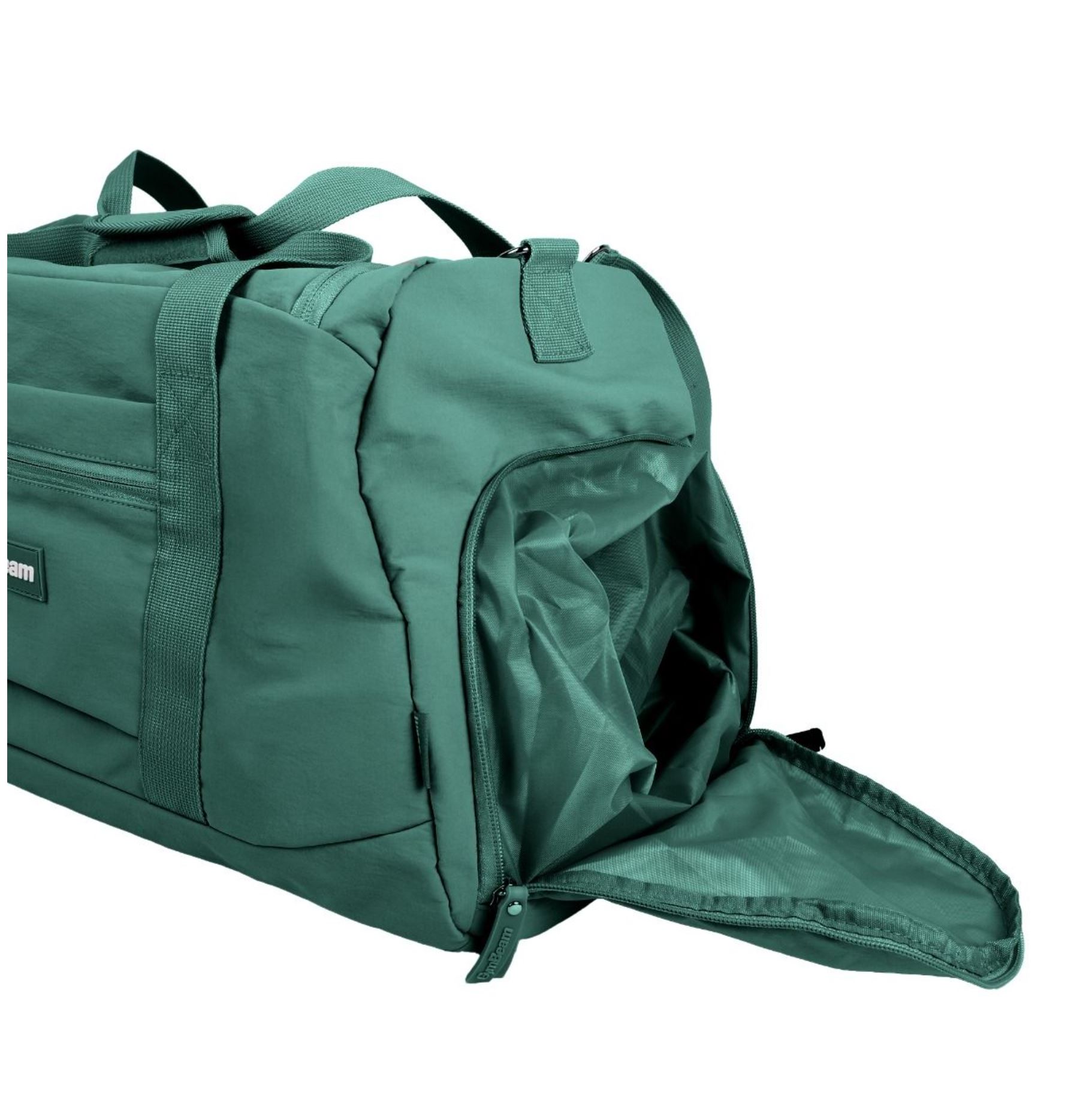 GymBeam AURA Duffle Sporttasche Farbe Forest für das Fitnessstudio 41,25 Liter