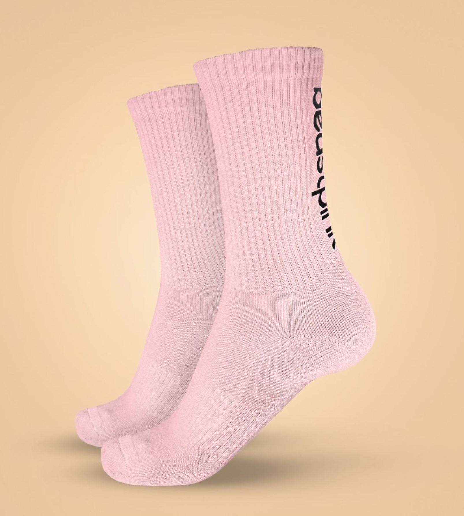 BeastPink 3/4 Socken atmungsaktiv & weich Sportsocken im 4er-Pack