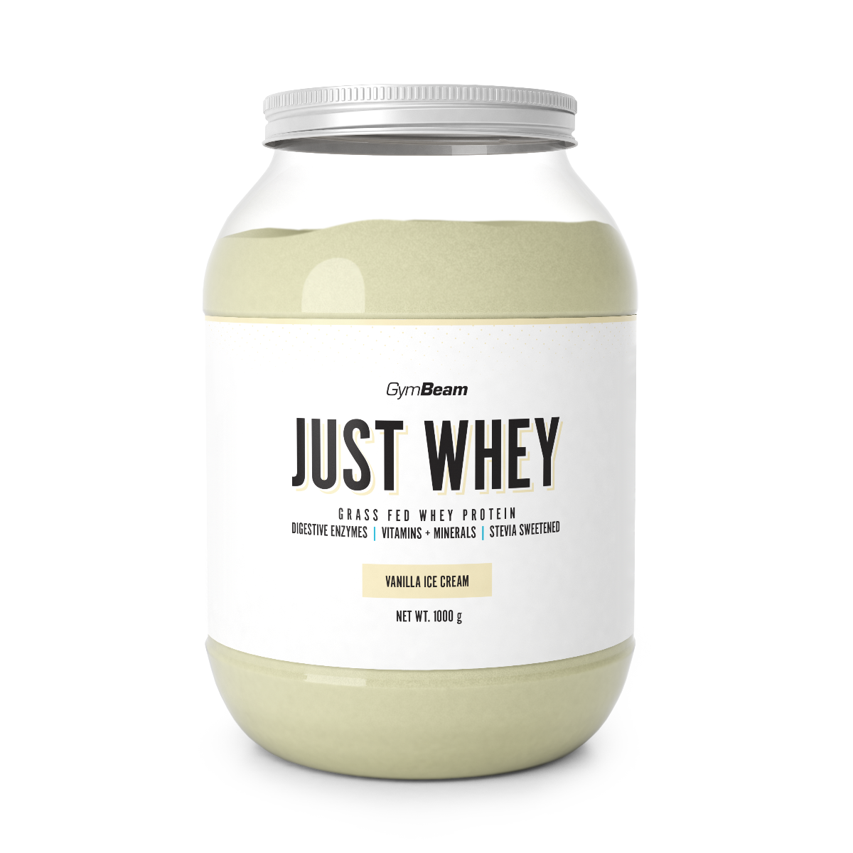 GymBeam Just Whey Protein aus Weidehaltung Proteinpulver verschiedene Geschmacksrichtungen