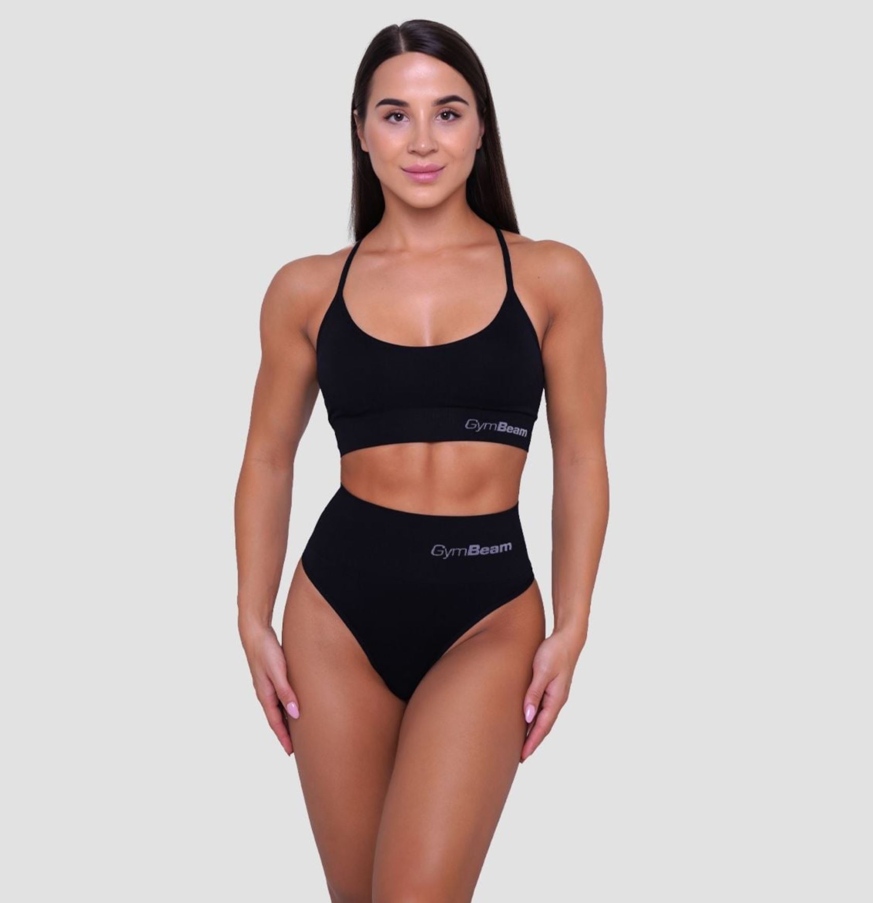 GymBeam Brazilian Slips Sportslip als Unterhose Trainings-Tangaslip im 2er-Pack