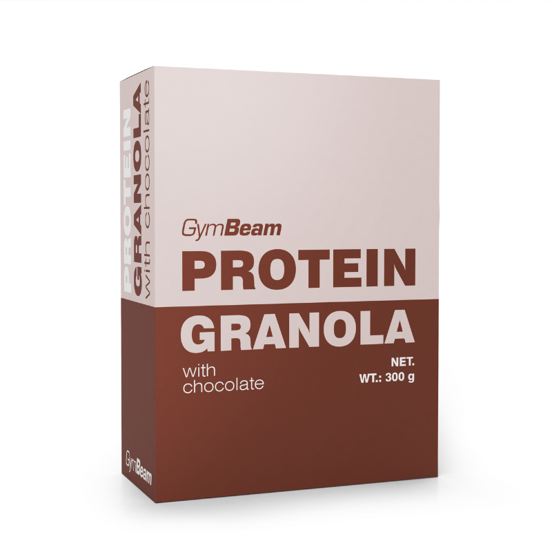 GymBeam Protein-Granola mit Schokoladen-Geschmack 300 g