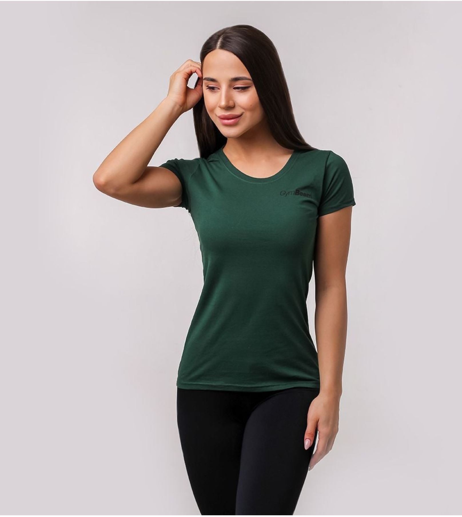 GymBeam Basic T-Shirt atmungsaktiv für Frauen aus 100% Baumwolle