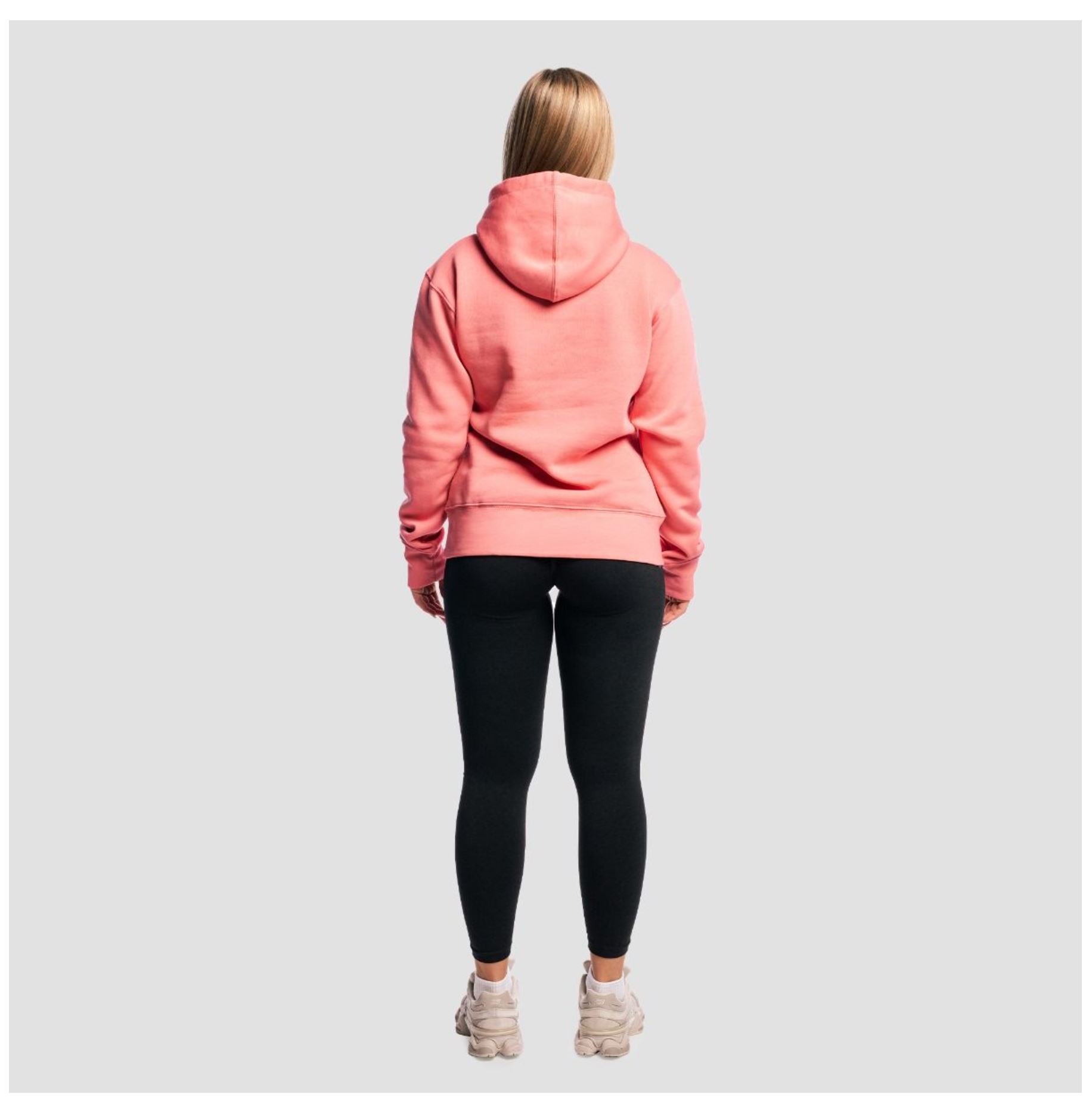 GymBeam ATHLETE-Hoodie für Frauen Sporthoodie Trainings-Kapuzenpullover Rose Gr. S