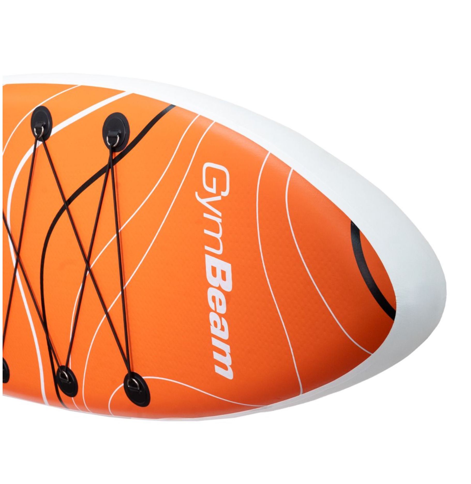 GymBeam Paddleboard WaveLine aufblasbar SUP-Board Stand-Up Paddelboard Set 320x81x15 cm bis 180 kg