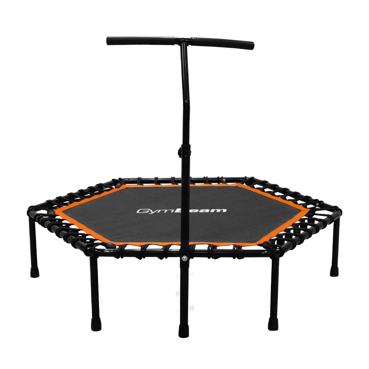 GymBeam Fitness-Trampolin Jump Trampolin mit Haltestange