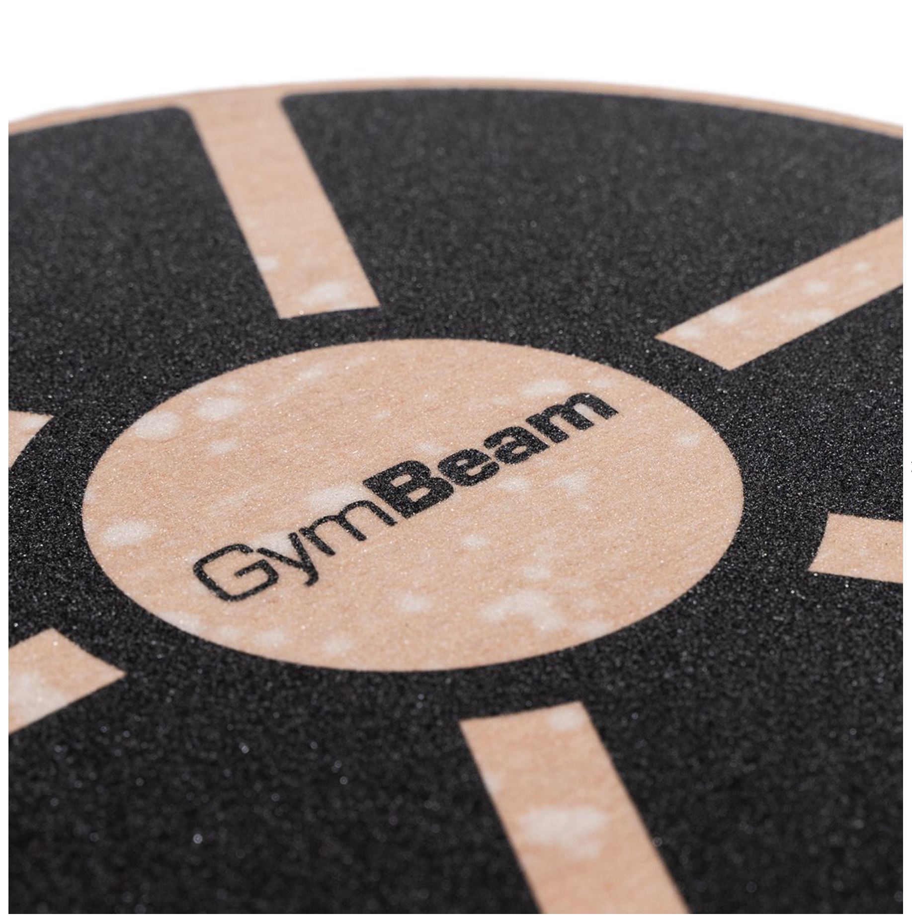 GymBeam Balance-Board Wackelbrett WoodWork Koordinationsbrett als Rehabilitationsbrett mit Grip