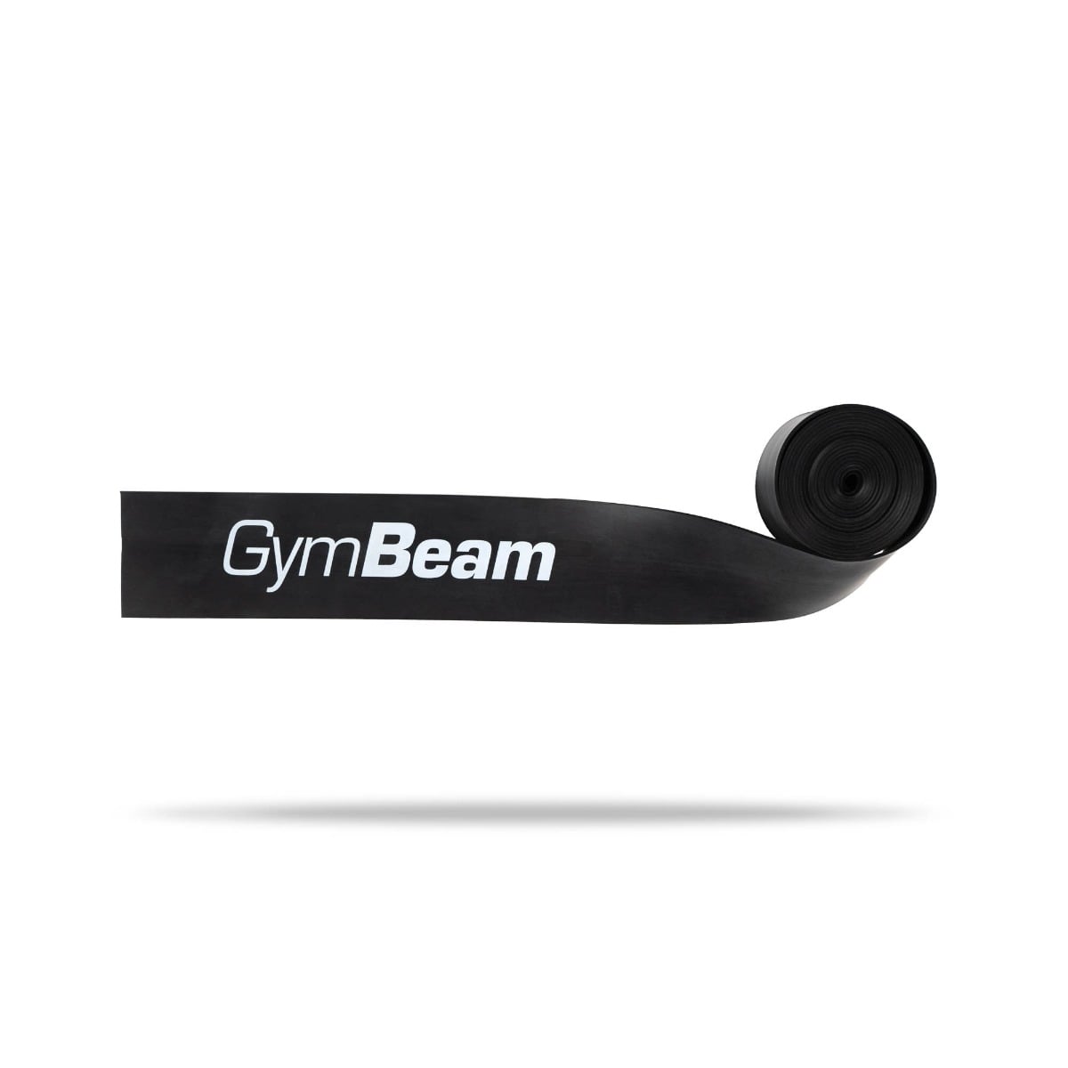 GymBeam Floss-Band zur Rehabilitation Flossband als Latexband Voodooband schwarz