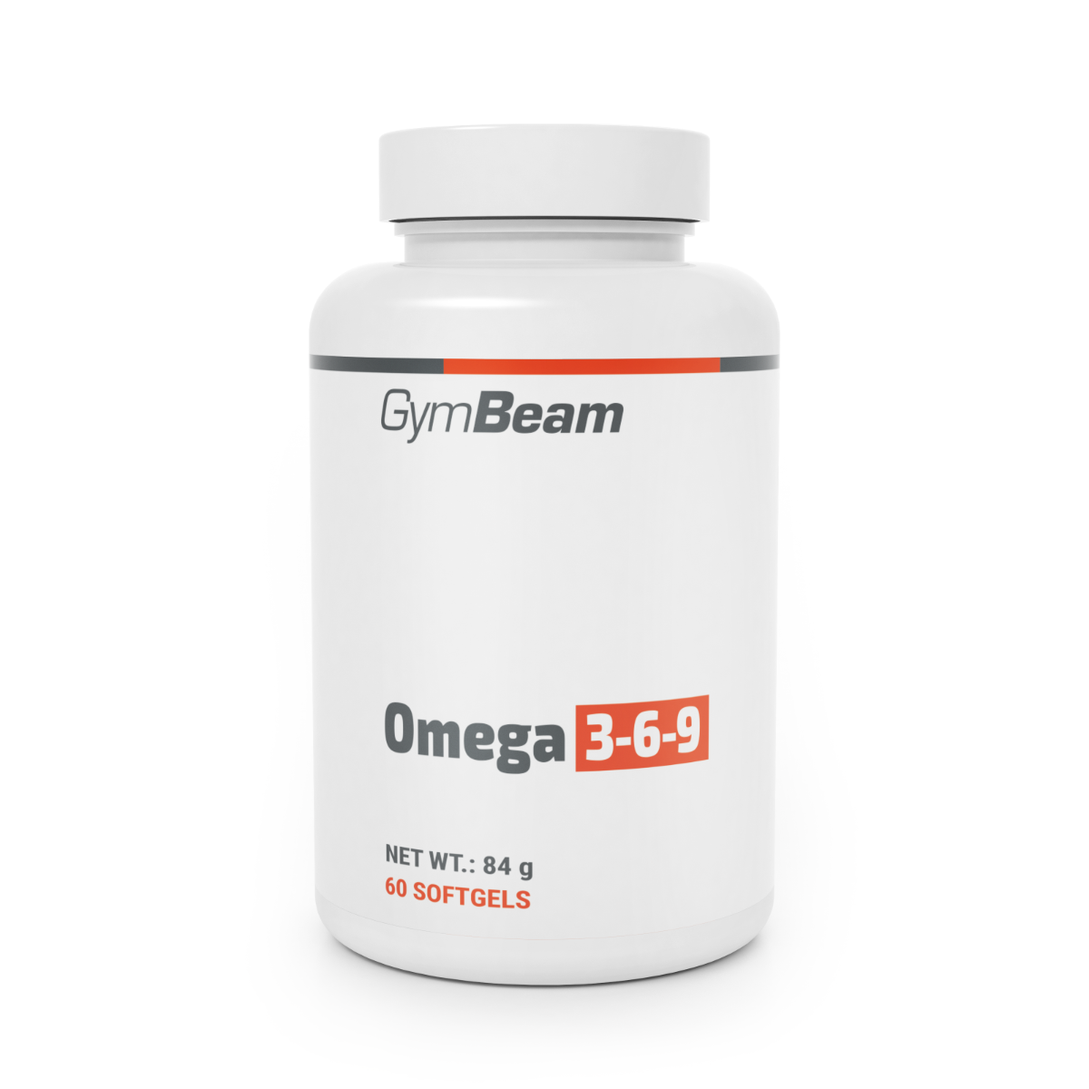 GymBeam Omega 3-6-9 Fisch-, Leinsamen- & Sonnenblumenöl 60 Kapseln