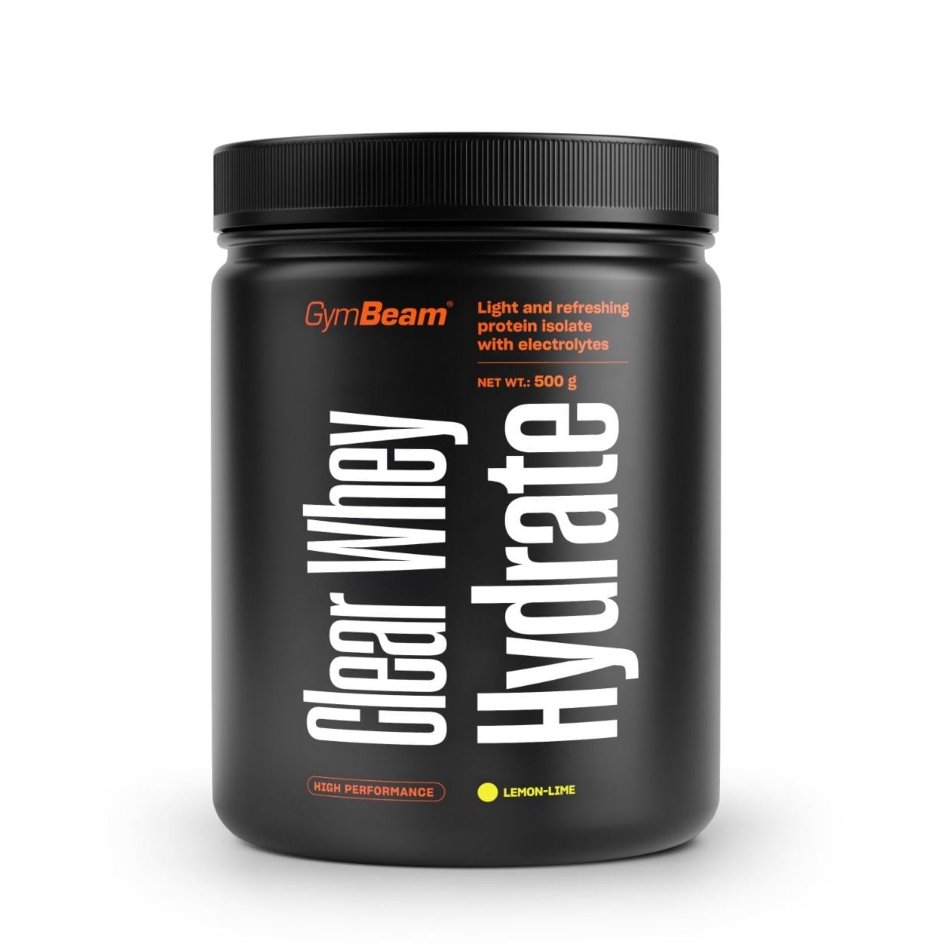 GymBeam Clear Whey Hydrate Protein-Limonade zuckerfrei