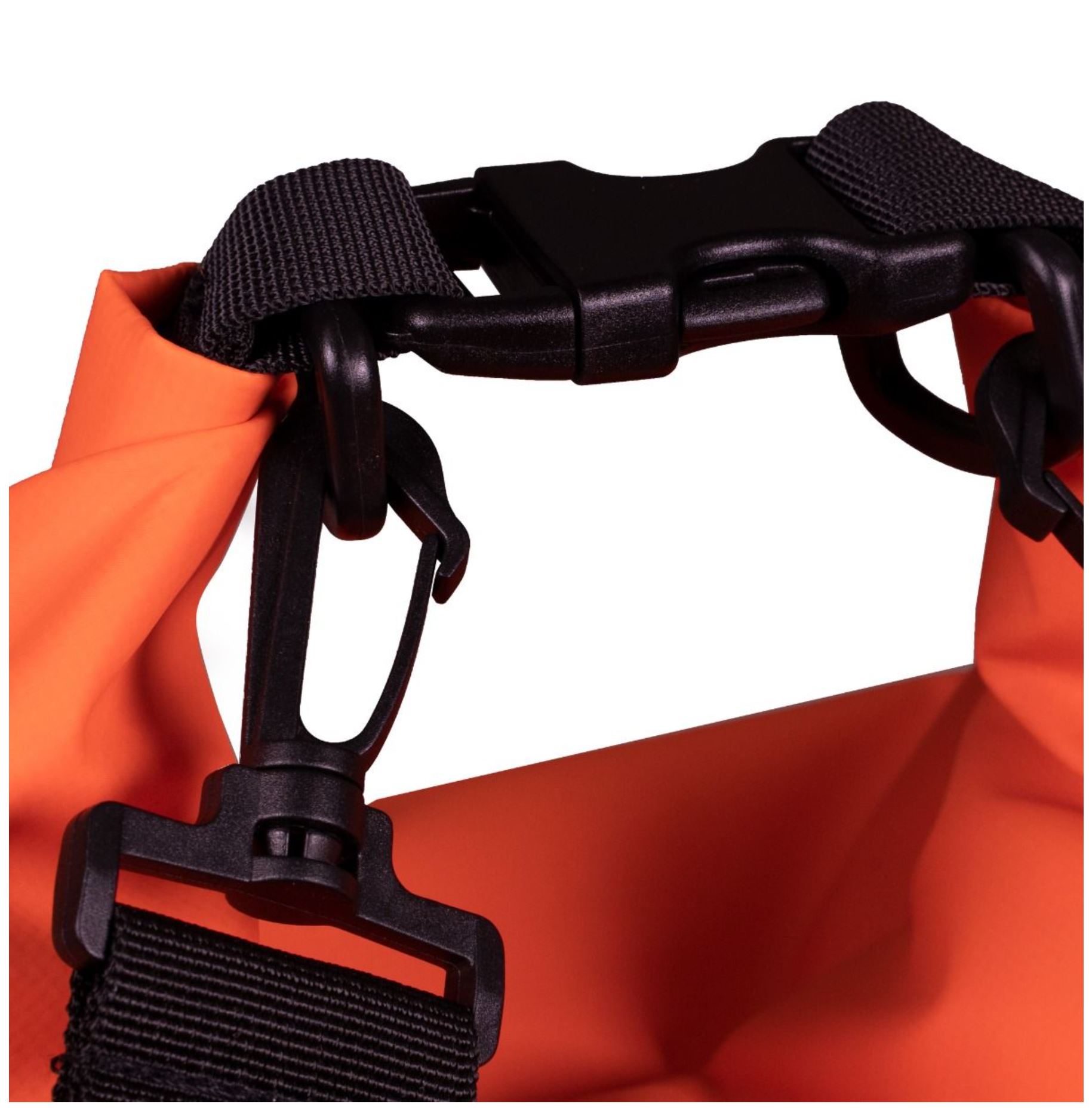 GymBeam Wasserdichter Trockensack 15 Liter mit Zertifikat Trockenrucksack IPX6 Orange