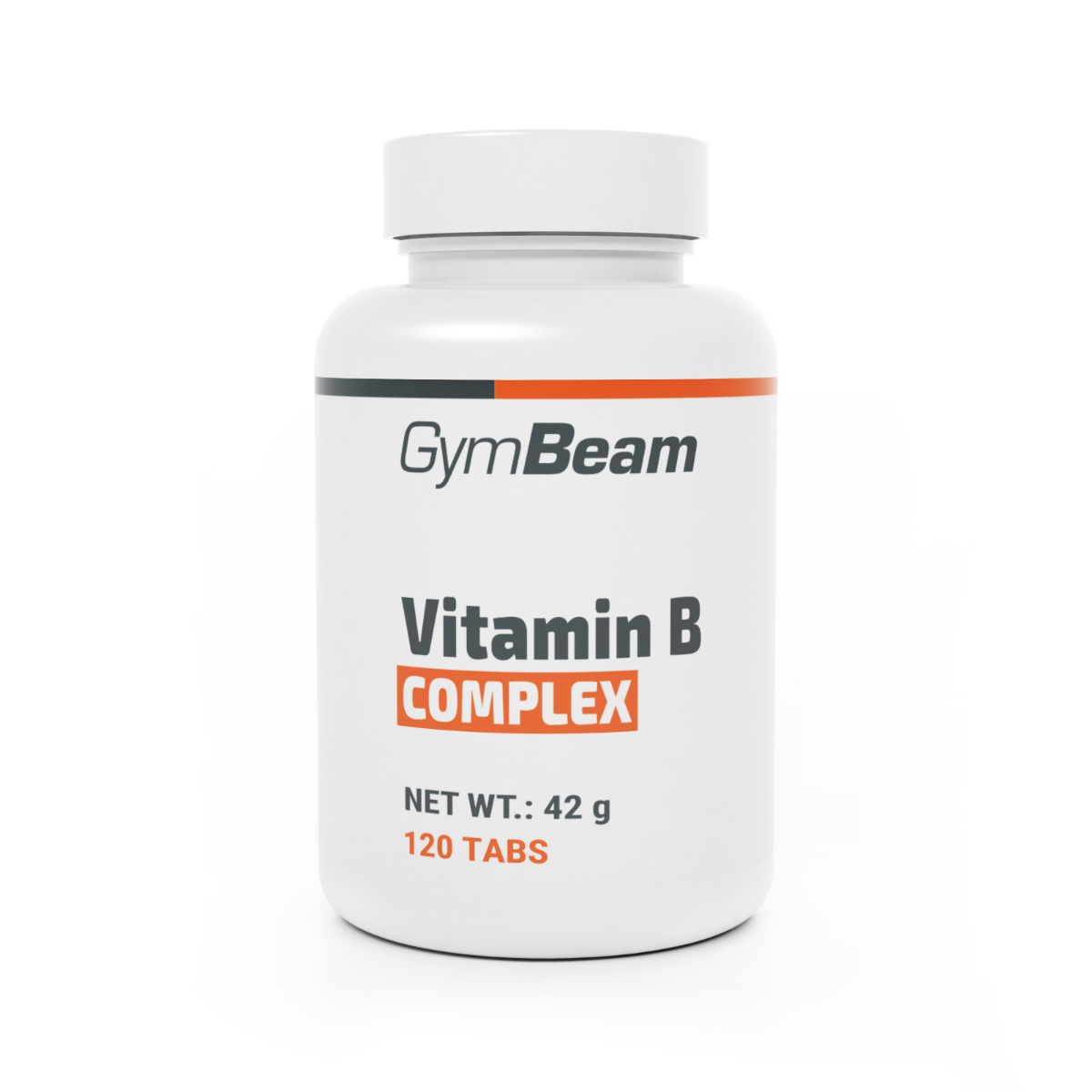 GymBeam Vitamin B-Komplex Vegan enthält alle Vitamine der B-Gruppe 120 Kapseln
