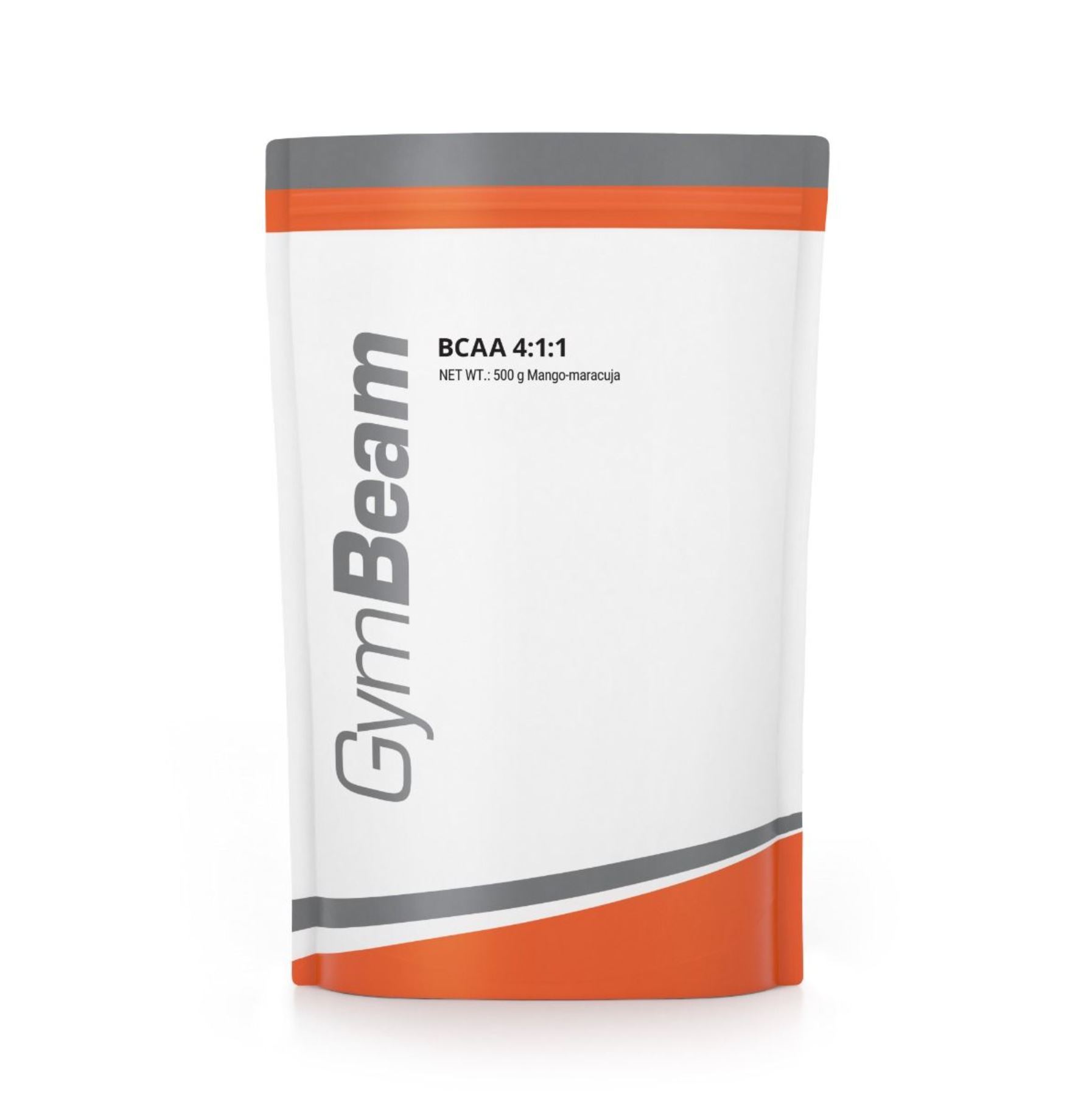 GymBeam BCAA 4:1:1 Instant laborgetestet rein pflanzlich in Pulverform Mango-Maracuja 500 g