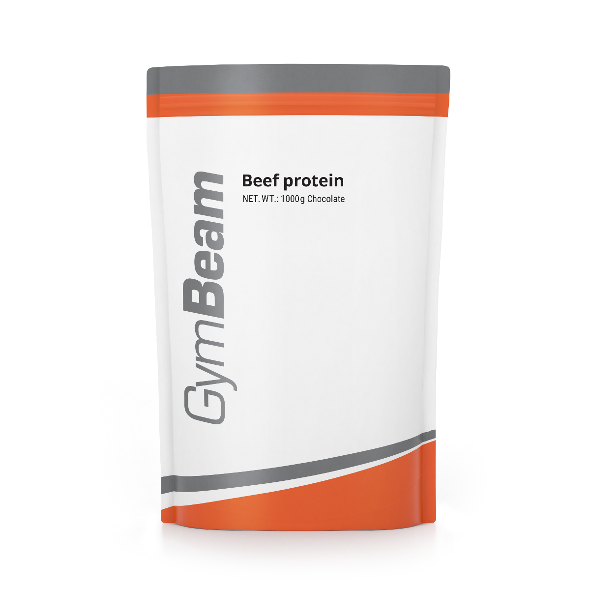 GymBeam Rindfleischprotein mit Schokoladengeschmack Hydrobeef Rinderprotein Beef Protein als Proteinpulver 1000 g