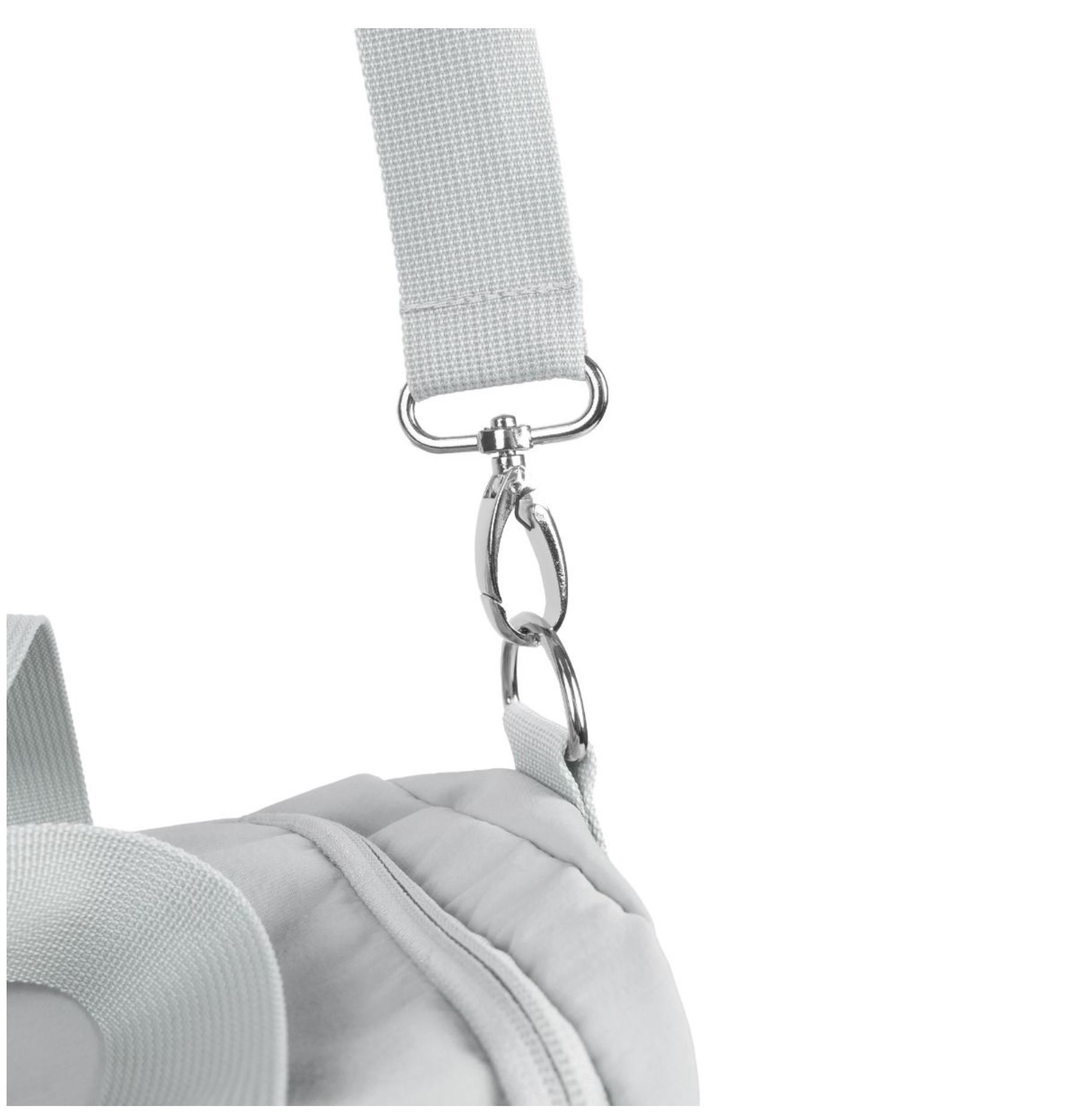 GymBeam AURA Duffle Sporttasche für das Fitnessstudio Farbe Mist 41,25 Liter