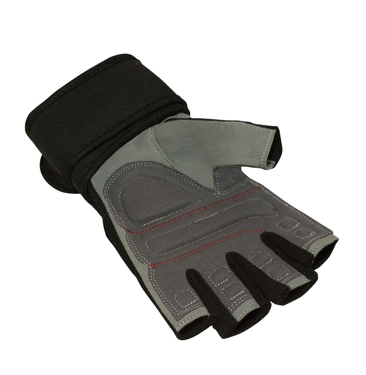 GymBeam Fitnesshandschuhe RONNIE aus Spaltleder Trainingshandschuhe gepolstert Gr. S